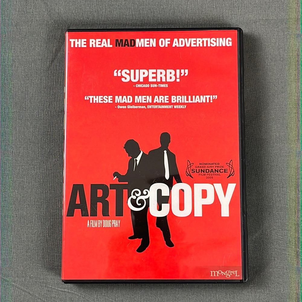 Art & Copy DVD